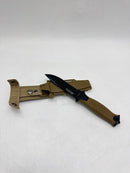 Gerber Gear Strongarm Fixed Blade Tactical Knife Survival Gear - Coyote Brown - Like New