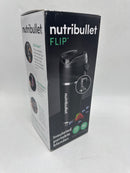 NUTRIBULLET FLIP PORTABLE BLENDER WITH INSULATED CUP, CORDLESS - BLACK - Brand New