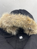 MACKAGE MEN EDWARD 2IN1 DOWN PARKA W HOOD BIB/NATURAL FUR - SIZE 48 - BLACK - Brand New