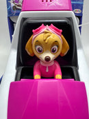 JAKKS PACIFIC PAW PATROL PUSH RIDE ON THE MIGHTY MOVIE SKYE'S MIGHTY JET - WHITE - Like New