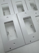 NIKOU LIGHT SENSOR WALL OUTLET COVER SOCKET PLATE LED NIGHT LIGHT 5 PACK - WHITE - Like New