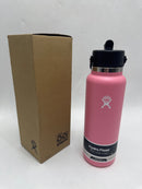 HYDRO FLASK 40 OZ WIDE FLEX STRAW CAP SURF - CAMELLIA - Brand New