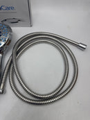 AquaCare High Pressure 8-mode Handheld Shower Head Anti-clog Nozzles Power Wash - Like New
