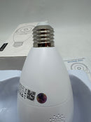 TKENPRO 5G&2.4GHz Light Bulb Security Camera Dual Band IP65 2K ZY-D1 - White - Like New