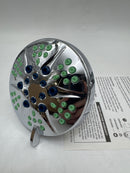 HOTEL SPA Anti-Clog Shower Heads Spray-High Pressure Shower Head 4.3" - Chrome - Like New