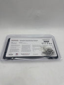 WEATHERTECH CLEARFRAME LICENSE PLATE FRAME - CHROME/BLACK - Like New