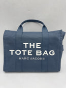 Marc Jacobs The Woven Medium Tote Bag - M0016161-481 - Blue Shadow - Brand New