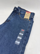 LEVI'S MEN'S 505 REGULAR FIT JEANS - SIZE: MEN 30X30 - DARK STONEWASH - Brand New