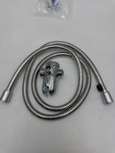 HotelSpa 6''/4'' Ultra-Luxury 3 way Rainfall Shower-Head/Handheld Shower Gray - Like New