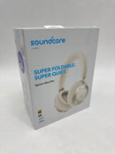 SOUNDCORE SPACE ONE PRO FLEXICURVE OVER-EAR HEADPHONE CREAM WHITE - Like New