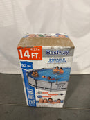 BESTWAY STEEL PRO MAX 14' X 33" ROUND ABOVE GROUND POOL SET - Scratch & Dent