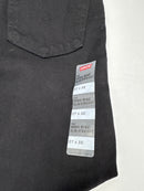 LEVI'S WOMEN'S 724 HIGH RISE STRAIGHT JEANS - 27X32 - SOFT BLACK - Brand New