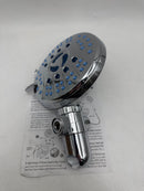 AquaCare 5537 High Pressure 50-mode Rain 3-way Shower Head Combo - Chrome Finish - Like New