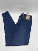 LEVI'S 721 HIGH RISE SKINNY WOMEN'S JEANS - SIZE: WOMEN 29/32 - BLUE STORY - Brand New