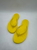 TORY BURCH KIRA FLIP-FLOP - SIZE: WOMEN 7 - FIREFLY - Like New