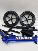 STRIDER 12” SPORT BIKE, NO PEDAL BALANCE BICYCLE FOR KIDS 1 TO 4 YEARS - BLUE - Like New