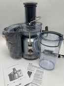 Breville Juice Fountain Cold Juicer, Silver - Like New