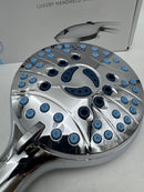 AquaCare High Pressure 8-mode Handheld Shower Head Anti-clog Nozzles Power Wash - Like New