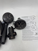 AquaDance 48-Setting Rain/Handheld Shower Head 4321-ORB - Oil Rubbed Bronze - Like New