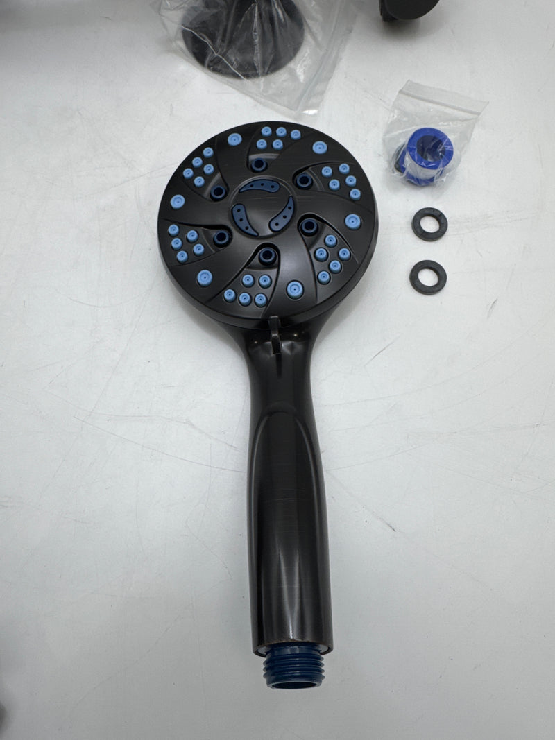 AQUACARE HOTEL SPA AQUACARE RAIN & HANDHELD 3-WAY SHOWER - OIL RUBBED BRONZE - Like New