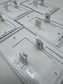 NIKOU LIGHT SENSOR WALL OUTLET COVER SOCKET PLATE LED NIGHT LIGHT 5 PACK - WHITE - Like New