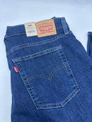 LEVI'S 725 HIGH RISE WOMEN'S JEANS SIZE: 16W M PLUS ETERNAL INDIGO DARK WASH - Brand New