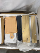 KIDKRAFT WOODEN FARM TO TABLE PLAY KITCHEN ES KRAFT ASSEMBLY LIGHTS - WHITE - Like New