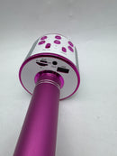 GENERIC WS-858 KARAOKE WIRELESS BLUETOOTH MICROPHONE FOR KIDS 5 IN 1, PINK - Like New