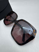 MAUI JIM POLARIZED WOMEN'S POOLSIDE FASHION SUNGLASSES, 55MM- TORTOISE - Like New