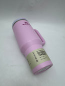 Stanley Quencher H2.0 Tumbler with Handle and Straw 40 oz Cherry Blossom - Like New