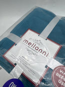 MELLANNI BATH SHEETS 100% COTTON TOWELS 35"X70", 2 PACK - TEAL - Brand New