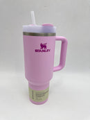Stanley Quencher H2.0 Tumbler with Handle and Straw 40 oz Cherry Blossom - Like New