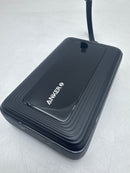ANKER POWER BANK(20,000 MAH, BUILT-IN USB-C CABLE) - BLACK - Like New