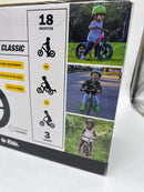 STRIDER CLASSIC 12" KIDS' BALANCE BIKE - BLUE - Brand New