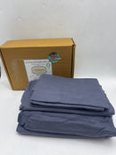 Mellanni Queen Sheets Set - 4 PC Iconic Collection Bedding - Hotel Luxury Gray - Like New