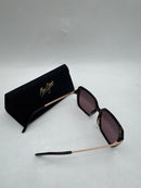 MAUI JIM POLARIZED WOMEN'S POOLSIDE FASHION SUNGLASSES, 55MM- TORTOISE - Like New