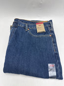 LEVI'S MEN'S 550 RELAXED FIT JEANS - SIZE: MEN 44X30 - DARK STONEWASH - Brand New