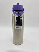 HYDRO FLASK WIDE MOUTH STAINLESS STEEL WATER BOTTLE - STAINLESS - Scratch & Dent