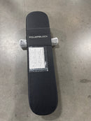 POWERBLOCK Travel Bench Workout Bench Folds Up for Easy Storage PBTB - Silver - Like New