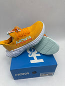 1123193 HOKA Women's Sneakers Yellow Radiant Camellia Size 5.5B - Like New