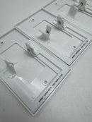 HELLO LIGHT 5 PACK WALL PLATE HELLO LIGHT LED NIGHT LIGHTS BUILT - WHITE - Like New