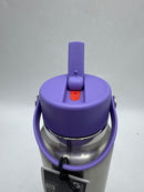 HYDRO FLASK WIDE MOUTH STAINLESS STEEL WATER BOTTLE - STAINLESS VIOLET - Like New