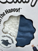 THE COMFY Original Jr. Microfiber Wearable Blanket Hoodie for Kids - Blue - Like New