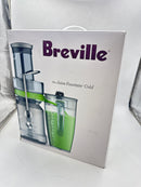 Breville Juice Fountain Cold Juicer, Silver - Like New