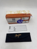 MAUI JIM KAWIKA FASHION SUNGLASSES 54MM CRYSTAL/BLUE HAWAII MJ-257-CRY/BLUHAW - Like New