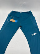 HOKA WOMEN'S TIGHT PERFORMANCE - SIZE: WOMEN L  - BLUE CORAL - Brand New