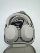 SONY WH-1000XM5 THE BEST WIRELESS NOISE CANCELING HEADPHONES SILVER - Like New