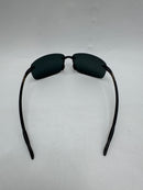 MAUI JIM MEN AND WOMEN'S BREAKWALL POLARIZED RIMLESS SUNGLASSES GLOSS BLACK - Like New