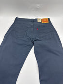 LEVI'S MEN'S 514 STRAIGHT FIT CUT JEANS - SIZE MEN'S 31X30 - INDIA INK - Brand New