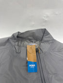HOKA MEN'S PERFORMANCE SHIELD JACKET IN LUNAR ROCK, SIZE LARGE - LUNAR ROCK - Like New